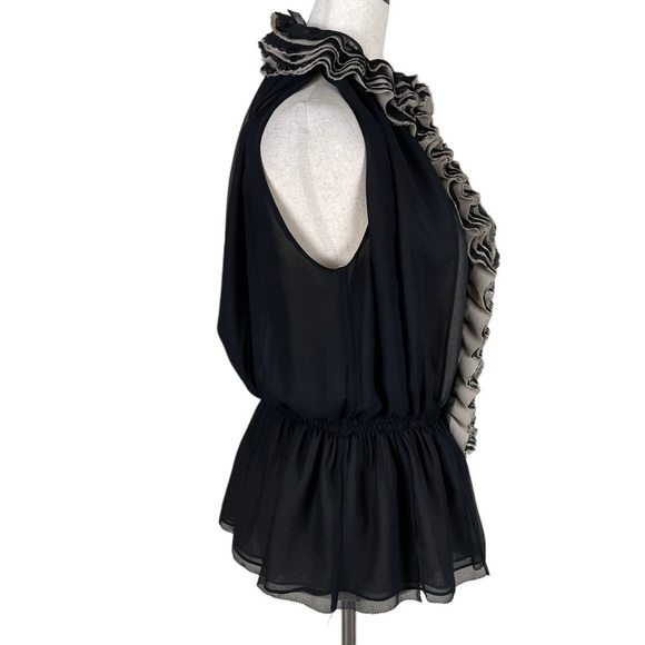 Robert Rodriguez for Target Sheer Ruffle Top - Picture 3 of 8